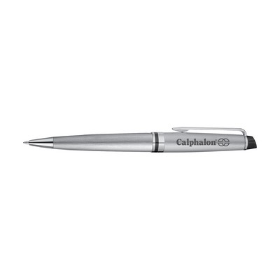 Waterman Expert Ballpoint - Stainless Steel - Silver Trim