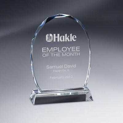 Faceted Oval Crystal (Medium)