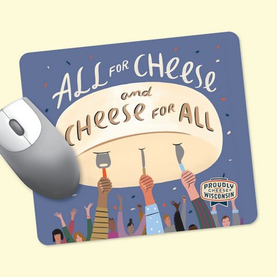 Vynex® Heavy Duty 7"x8"x1/8" Hard Surface Mouse Pad