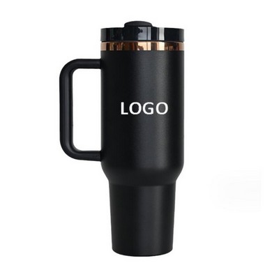 40 oz Vacuum Insulated Mug with Golden Under