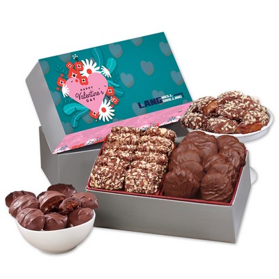 Full Color Gift Box w/Toffee & Pecan Clusters