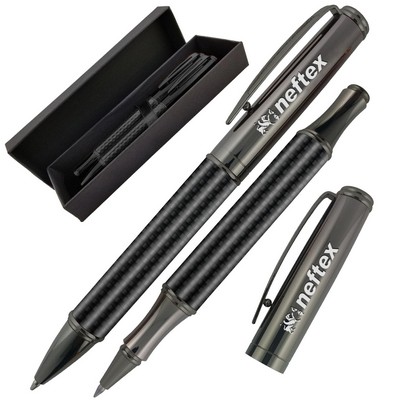CC Executive Pen Set; Ballpoint, Rollerball & Gift Box
