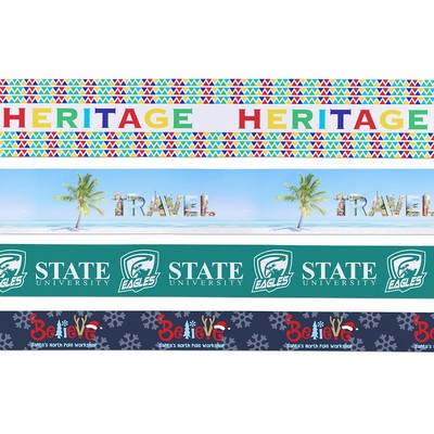 7/8" Bridal Satin Ribbon - 50yd Roll - Sublimation