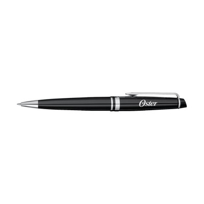 Waterman Expert Ballpoint - Black - Silver Trim