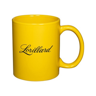 11 oz Basic C Handle Ceramic Mug